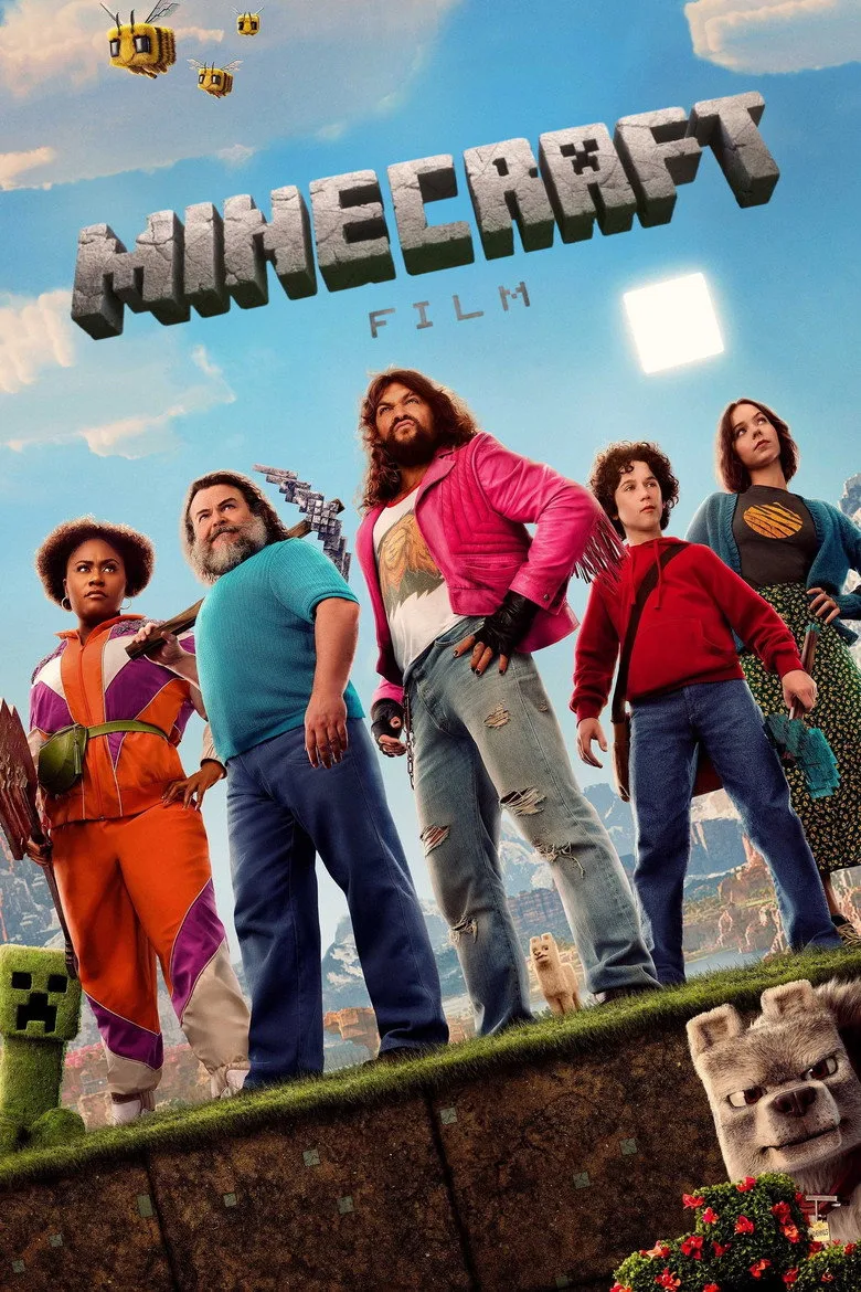 Постер Minecraft в кино