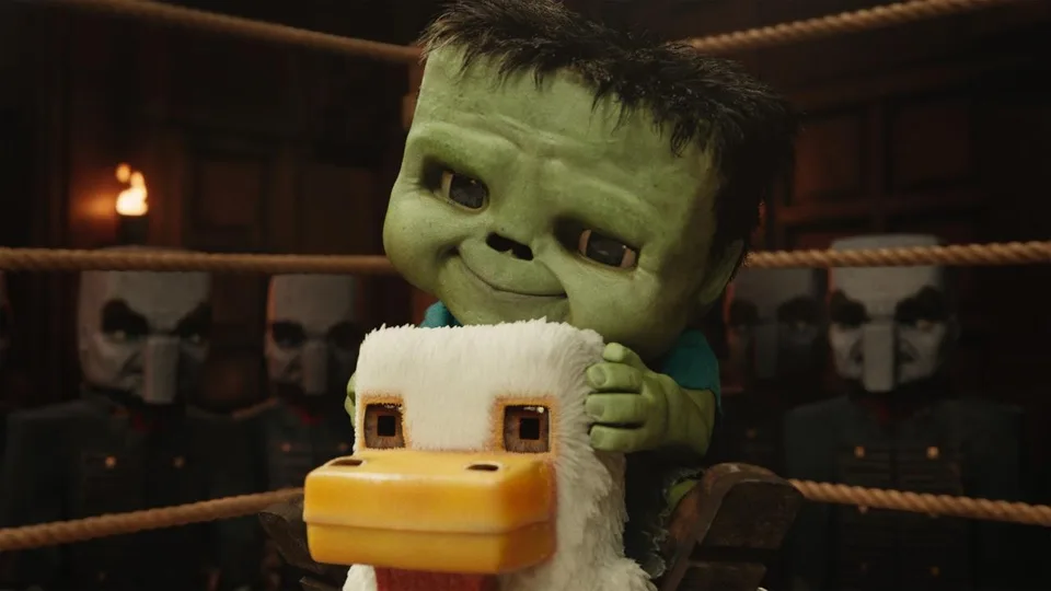 Кадр из фильма «Minecraft в кино» 2
