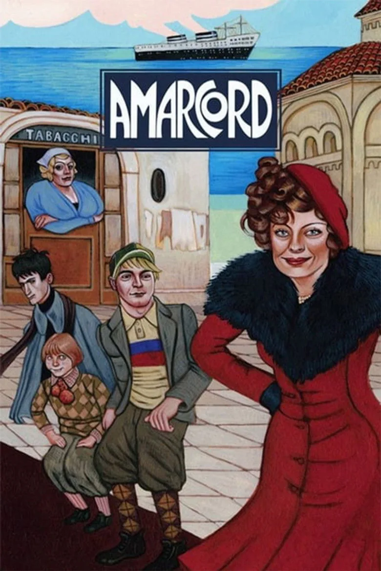 Постер Амаркорд