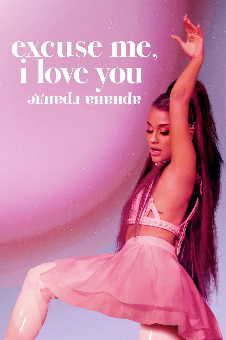 Постер Ариана Гранде: excuse me, i love you