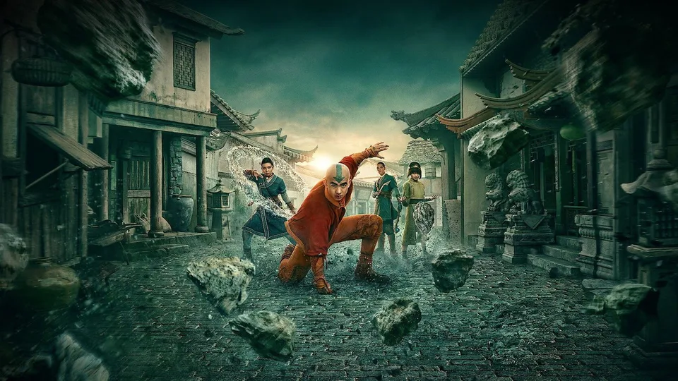 Кадр из фильма «Аватар: Легенда об Аанге» 2