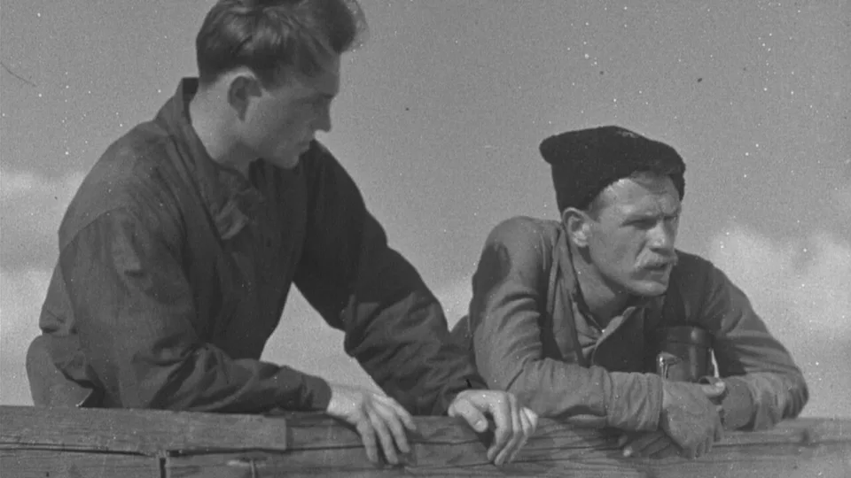 Кадр из фильма «Чапаев» 6
