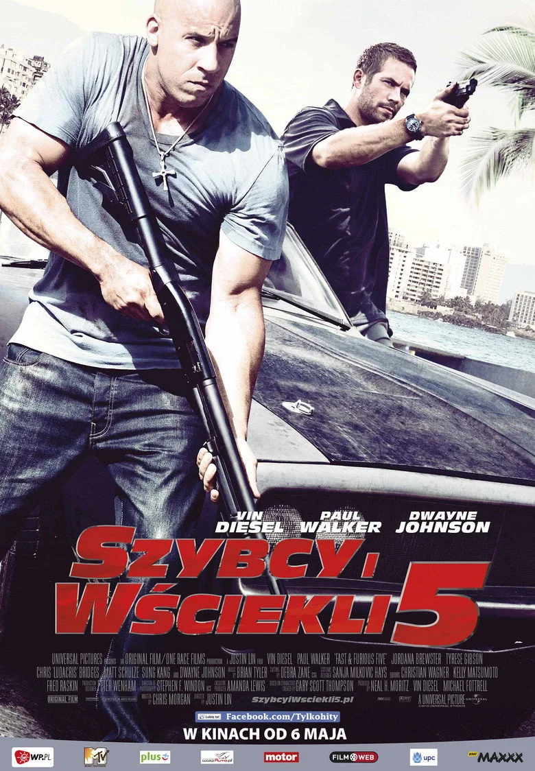 Постер Форсаж 5