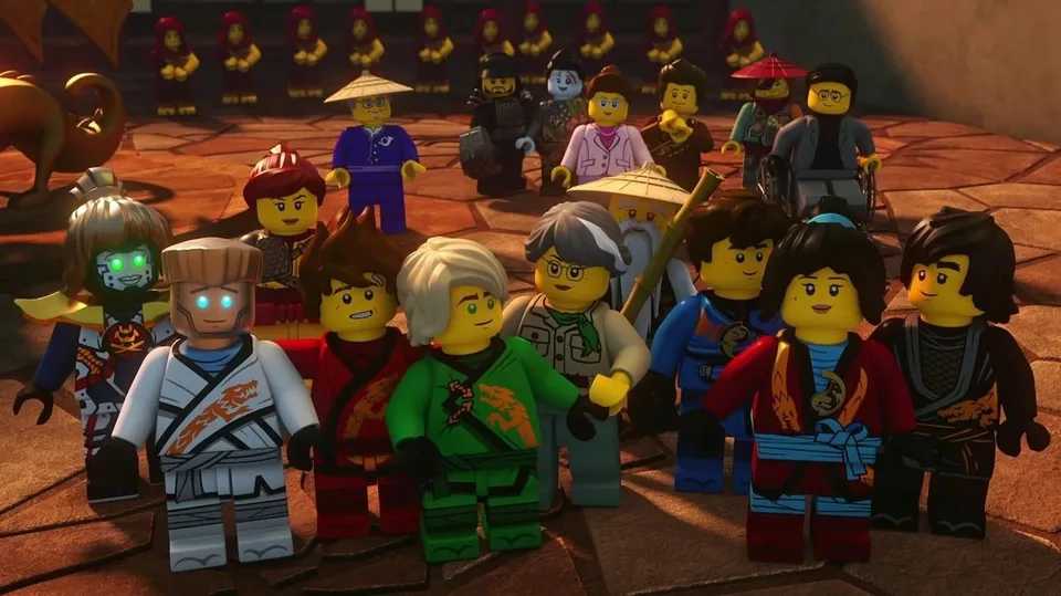 Кадр из фильма «LEGO Ниндзяго: Мастера Кружитцу» 1