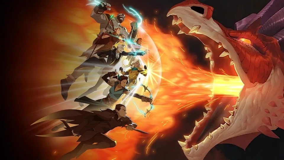 Кадр из фильма «Легенда о Vox Machina» 3