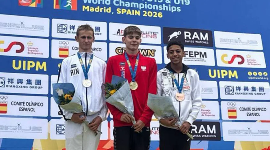 Клим Гнедчик стал серебряным призером первенства Европы-U15 по пятиборью